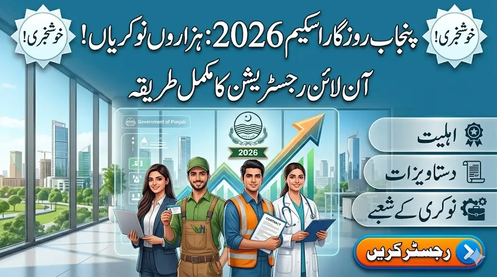 Punjab Rozgar Scheme 2026 Online Registration With Complete Method
