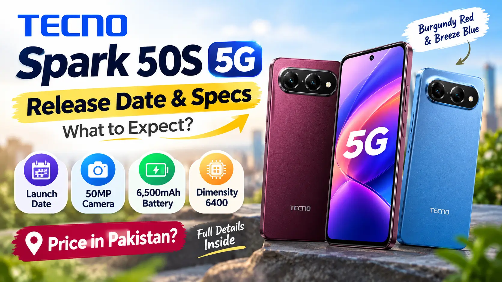 Tecno Spark 50s 5g Release Date And Specs Complete Details